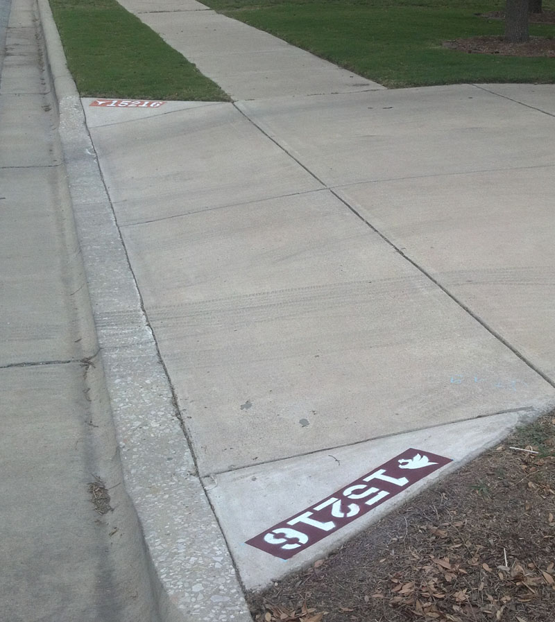 Hire Champions Curb Painting Svcs Hire Champions Address Painter